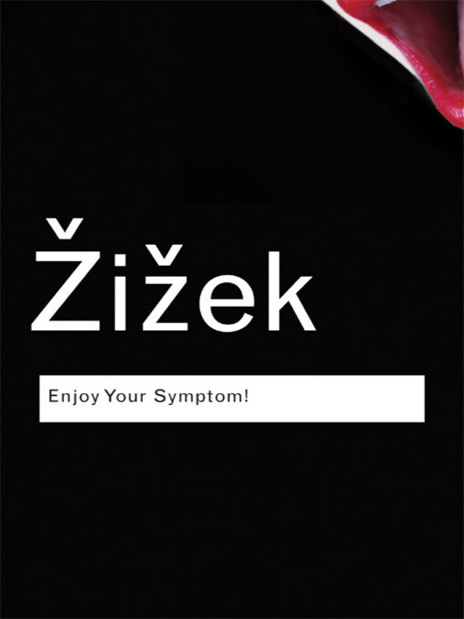 Title details for Enjoy Your Symptom! by Slavoj Zizek - Available